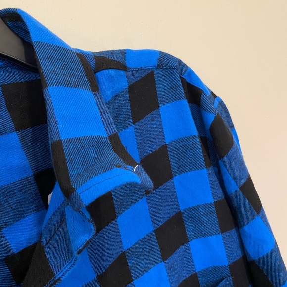 COPY - Men’s Club Room Flannel Shirt Long Sleeve XL B4A - Picture 6 of 9